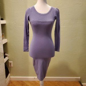 Venus Lilac Sweater Dress